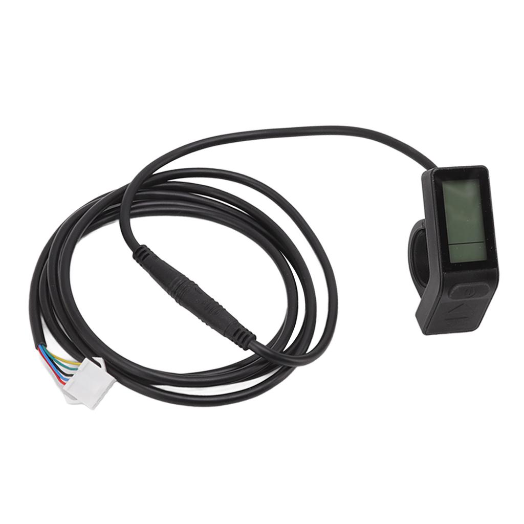 Elektrofahrräder LCD Display Messgerät 24V 36V 48V Tachometer Kilometerzähler Batteriecomputer für Elektrofahrrad Roller