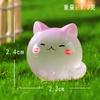In the Dark Resin Bunny Figurine Cute Miniature Desktop Decoration for Home -
