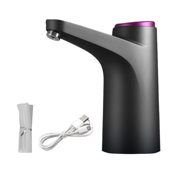 

Портативный автоматический кнопочный пресс для воды с одним быстрым выпуском воды, устойчивым к царапинам серый