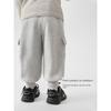 Right European Style Boys' Casual Fleece-Lined Thickened Sweatpants Winter Wear 2025 New Children's Toddler Pants