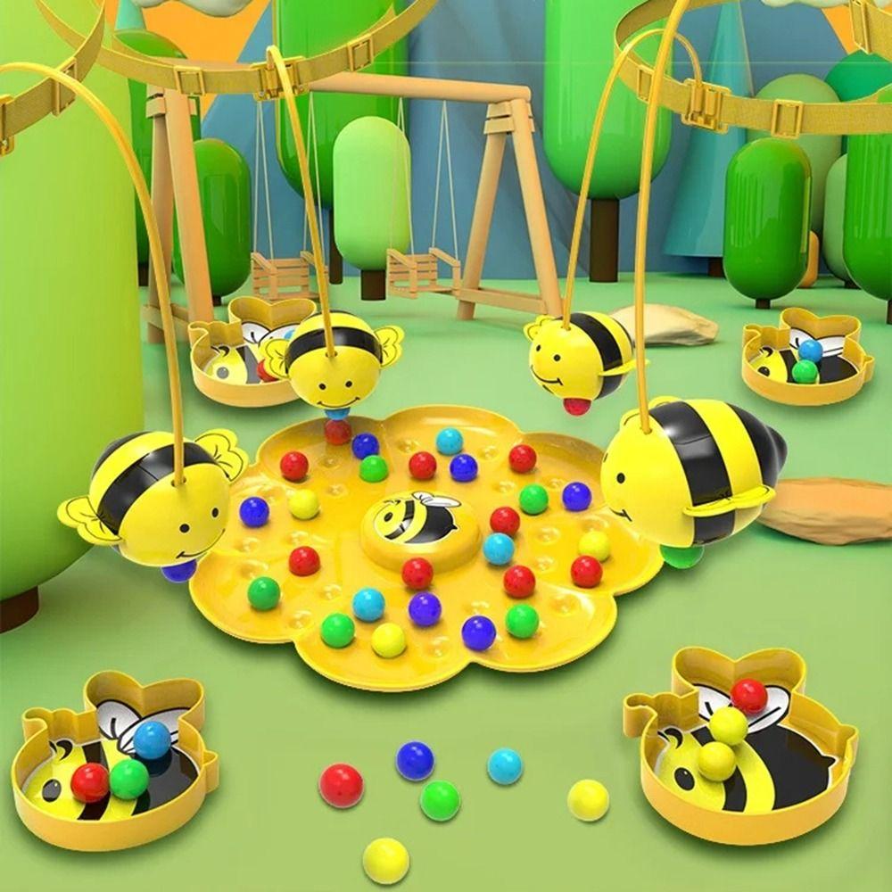 Logic Training Bee Fishing Battle Table Games Interactive Board Games Montessori Puzzle