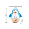 Penguin Musical Wobbler | Colorful Wobbling Melody Penguin, Roly Poly Toy for Kids 6 Months+, Multicolor