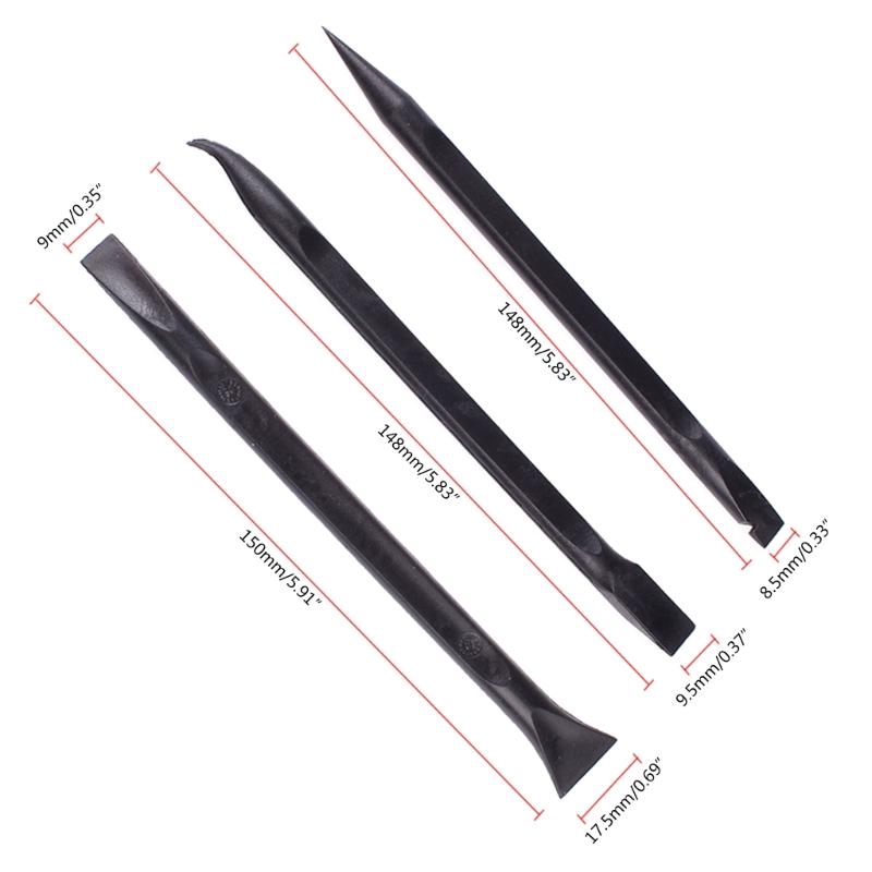 16pcs Stainless Steel Crowbar Kits Prying Opening Repair Tool Tablet Computer Opening Tools Small Metal Spudger Pry Tool