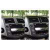 For Toyota RAV4 2006-12 Carbon Fiber Interior Central Air Vent Outlet Cover Trim