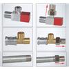 1/2 inch Copper Threaded Check for Valve One Way Non-return Check for Valve Suitable for Water for Tank Water Heater Toi
