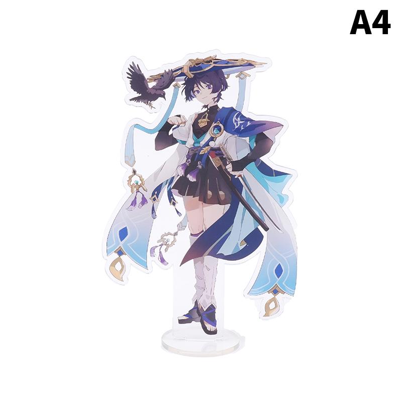 

Аниме фигурка Genshin Impact The Wanderer Scaramouche акриловая подставка модель пластина подставка брелок подвеска