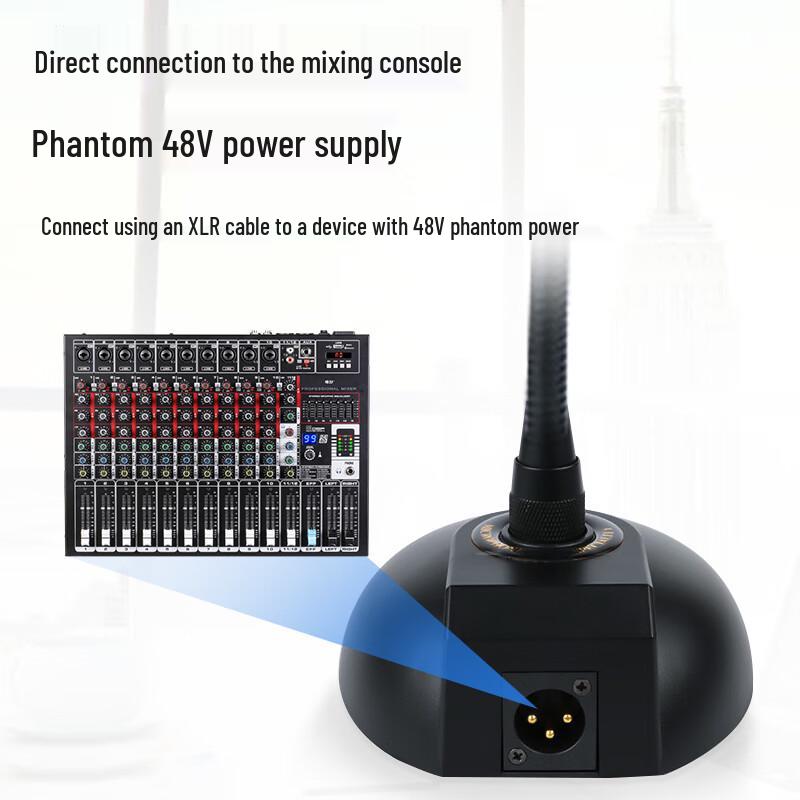 Weishu WS-260 Wired Gooseneck Condenser Microphone (CN version)