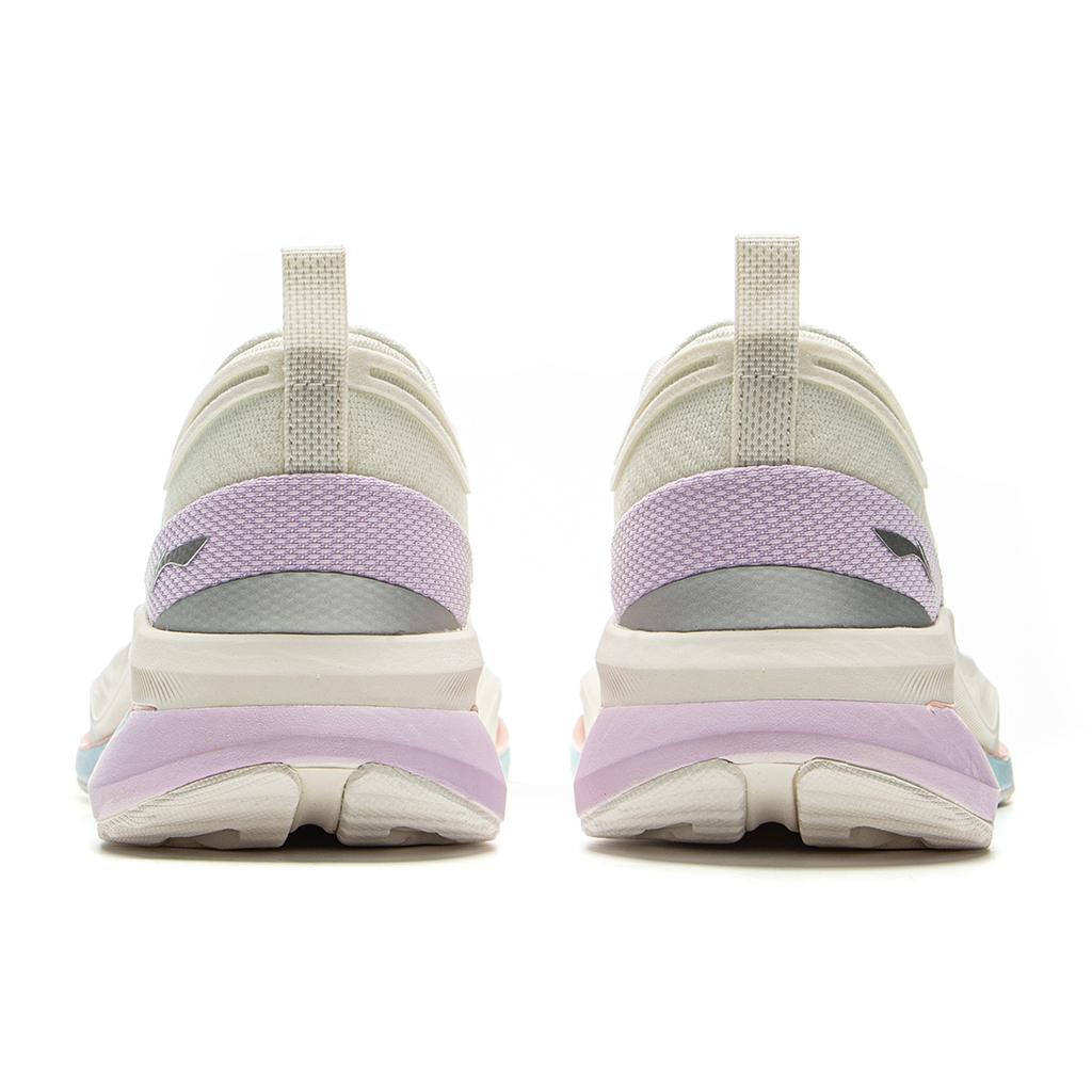 Li Ning Jing Hong Sports Comfortable Shock Absorption Rebound Low Top Training Running Shoes Women sneaker Off-White ARHV002-23