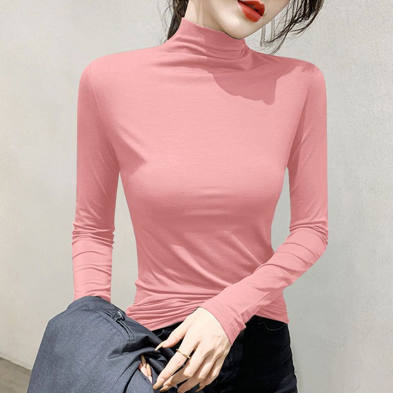 Autunno e inverno Nuovo arrivo: Top interno in modal a maniche lunghe da donna