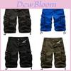 Summer Men Casual Cargo Shorts With Multiple Pockets For Youth And Teens