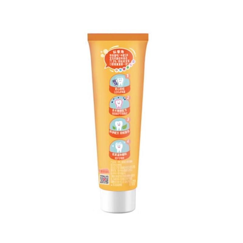 Zhonghua Children's Anti-Cavity Toothpaste, Orange Flavor