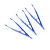 One-time Small Forceps Plastic Curved Head Ps Clamp Emergency Kit Accessory 11cm X 2.3cm Essential and Portable