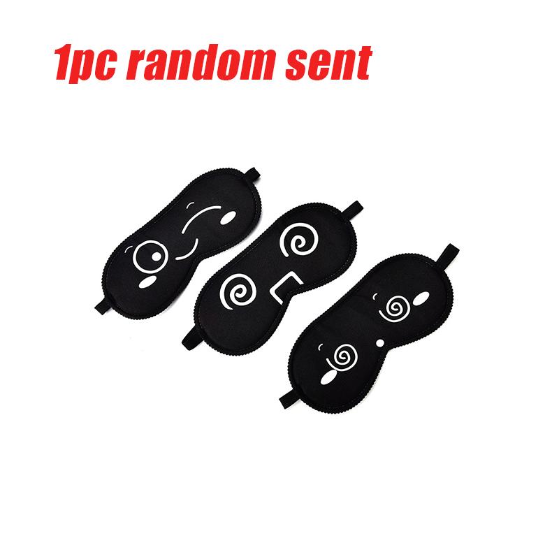 

Black/colorful Eye Masks Fast Sleeping Eye Mask Eyeshade Cover Shade Patch Women Men Soft Portable Blindfold Travel Slaapmasker