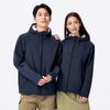 Unisex Waterproof Stretch Hooded Windbreaker