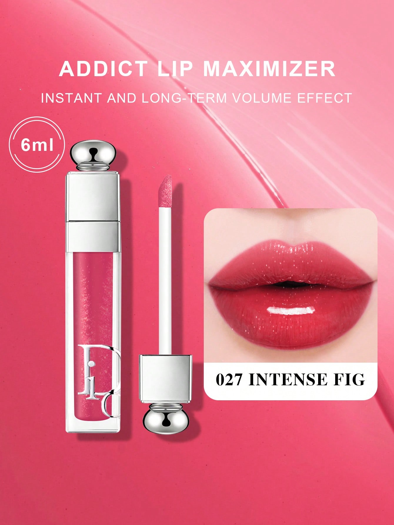 Dior Addict Lip Maximizer 3.2г - 039 Intense Cinnamon Плампер для губ #027 Intense Fig