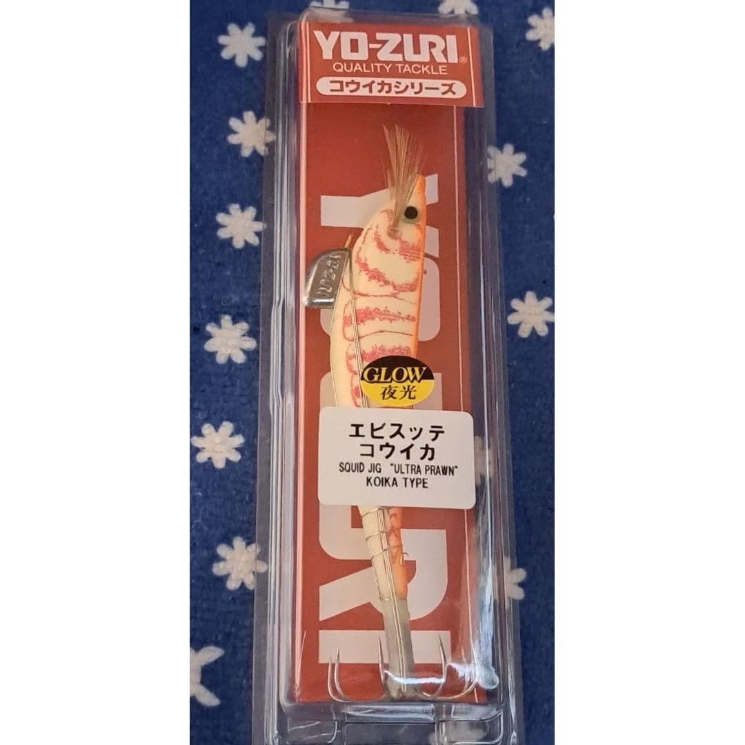 Used YO-ZURI shrimp sutte cuttlefish orange