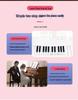 Portable 37-Key Weighted Hammer Electronic Keyboard for Beginners