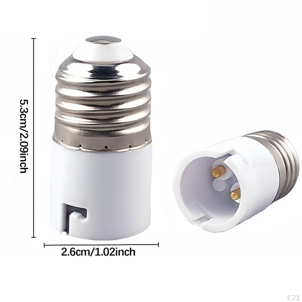 Adapter ,Base Converter ,Versatile Lamp Holder Conversion for B22, E27, E14, E40, Gu10, and G9