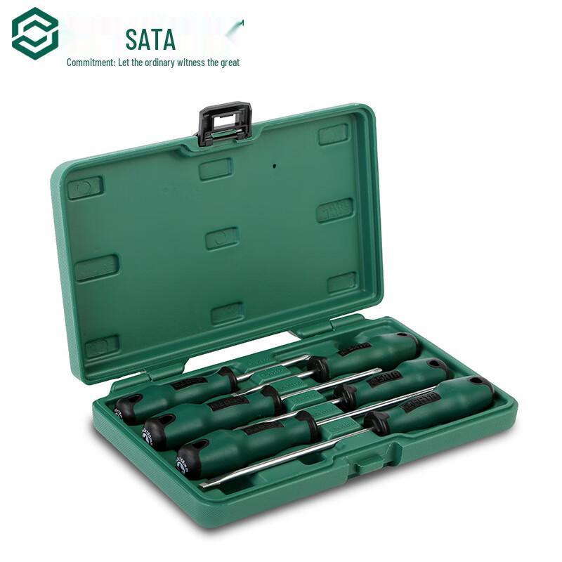 SATA 6-Piece Slotted & Phillips Screwdriver Set