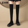 ZHR Women's Winter Stretch Over-the-Knee Boots