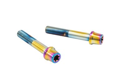 Brembo CMBT-060T Stainless Steel Caliper Mount Bolt, Titanium Color, 2.4 Inches (60 Mm),