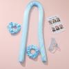 Damen-Gummibänder, Damen-Gummibänder, Damen-Gummibänder, Damen-Gummibänder, Seiden-Lockenband, hitzefreies Haar-Lockenband, machen Sie das Haar lockig