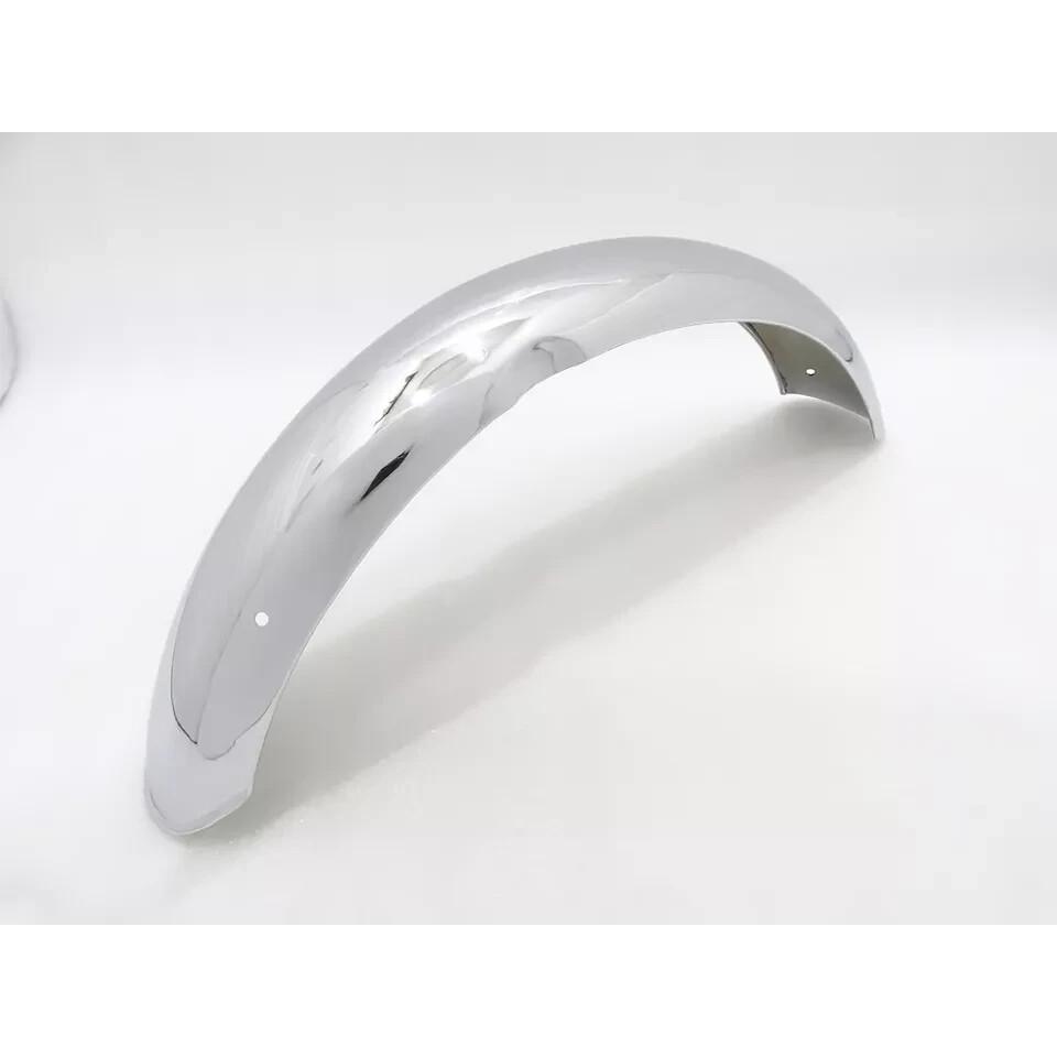 TRIUMPH T-140 BONNEVILLE PARAFANGO ANTERIORE CROMATO CON SUPPORTS |Adatto Per