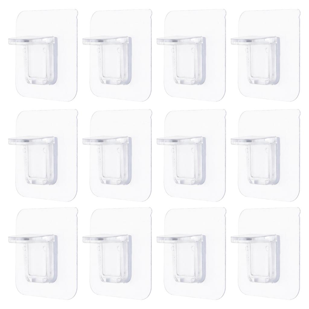 12 Stück Regalstützstifte Exquisite Verarbeitung Professionelle Schrankregalhalter Geeignet für Kleiderschränke Bücherregale Schränke Einfach