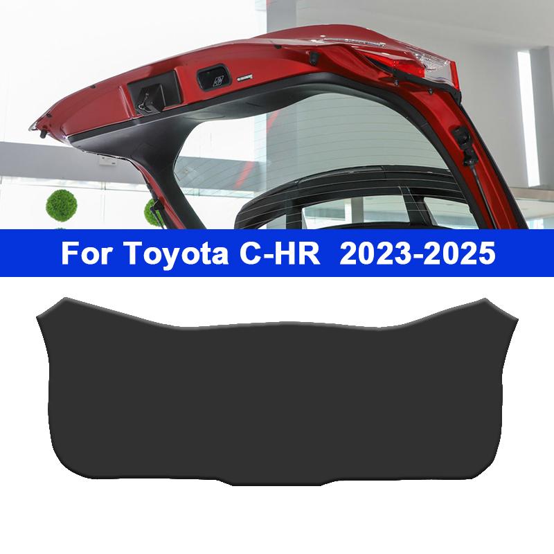 For Toyota C-HR -2025 IZOA 2018-2025 Car Trunk Tailgate Protection Pad Trunk Anti-dirty Protective Pad Interior Accessories Black For C-HR