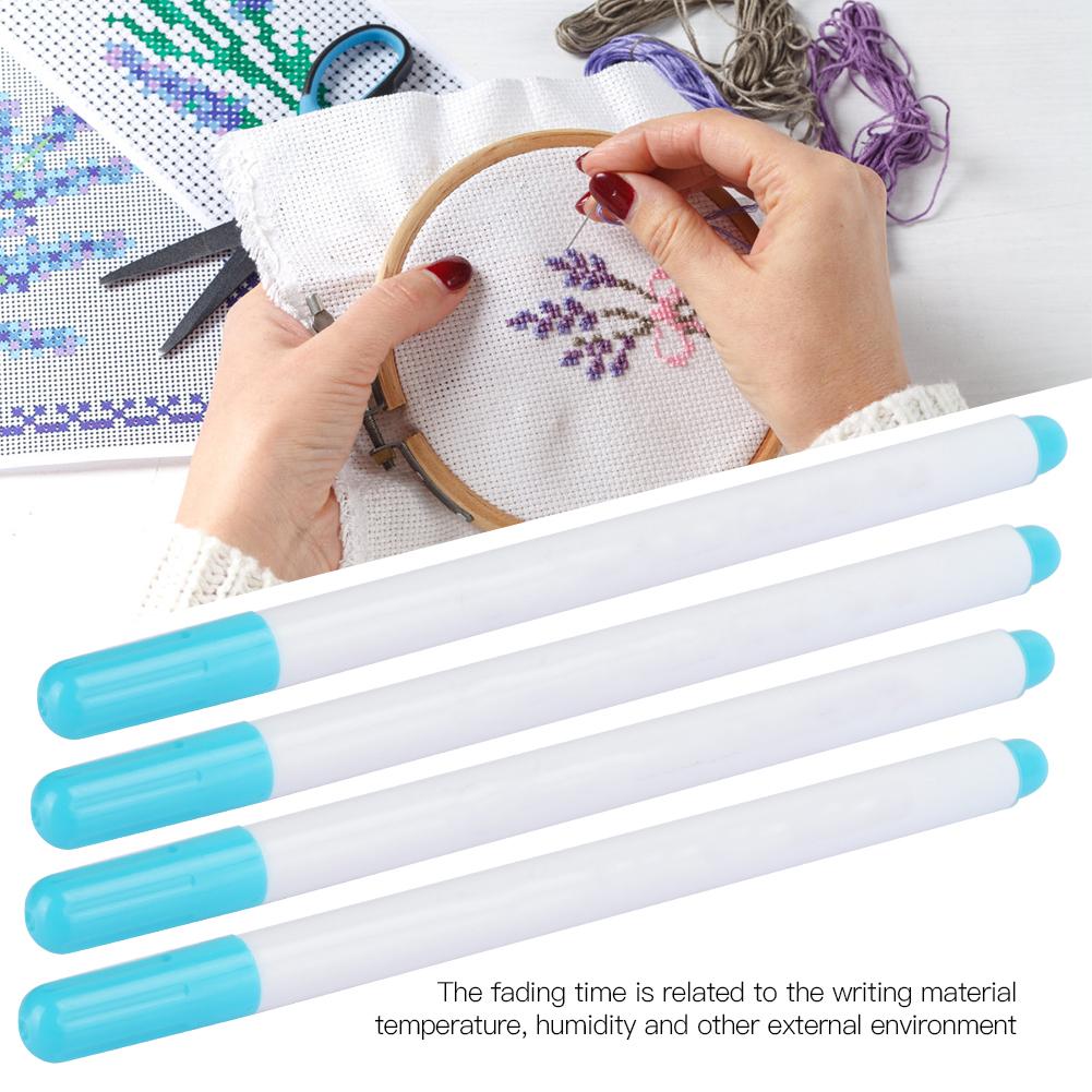 10pcs Water Soluble Erasable Pen Fabric Marker Pens Tailoring Tool Accessories