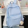 Schoolbag Korean Version of the Star Schoolbag Female College Student Simple Cute Girl Backpack Junior High School Women Small Fresh Backpack Tide
