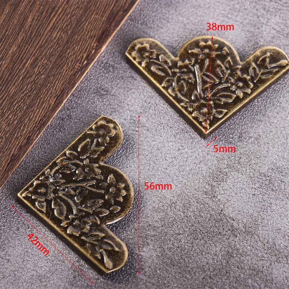 Desk Edge Edge Cover Corner Decorative Protector Corner Brackets Protector Corner Protector Antique Brackets Antique Corner