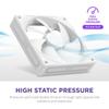 NZXT F140P V2 White SilentWind Pressure Enhanced Type PC Case Fan 140mm RF-P14SF-W2 FN2275