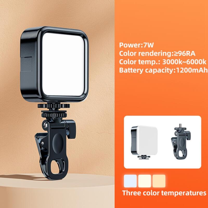 

HdoorLink светильник для селфи для смартфона, светильник для селфи, видеоконференции, портативный карманный светодиодный светильник для мобильного телефона, iPad, ноутбука, лампа для фотосъемки чёрный