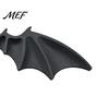 Vehicle Bat Wing Decor 1 Pair License Plate Decoration, Gothic Black for Front Rear Plates, Car Truck SUV Exterior Accessories