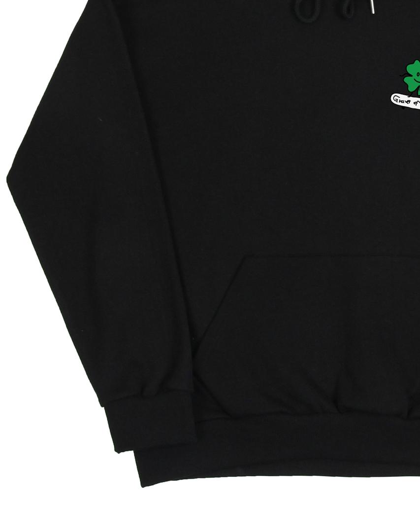 [Unisex] Clover Board Hoodie_Black