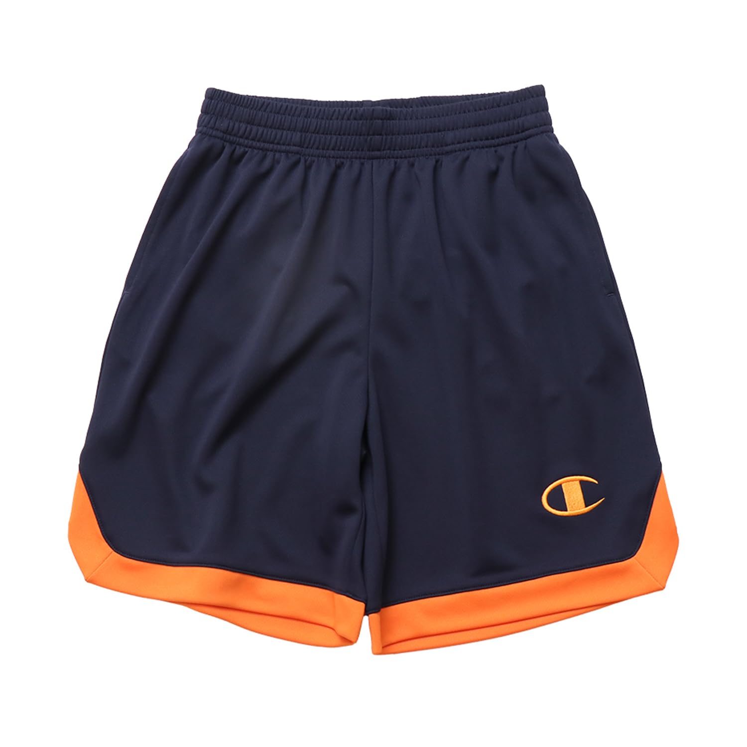

Champion Basketball Navy Kids Shorts, Quick-Drying, Stretch, Antibacterial, Deodorizing, One-Point Logo, Shorts, CK-AB525,