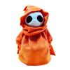 Grim Reaper Duck Statue 3D Printed Halloween Caped Ghost Duck Collectible Figurine for Halloween Home Office Desktop Decor