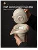 Automatic Tea Maker, Lazy Stone Mill, Rotating Water Outlet, Household Chinese Tea Pot, Teacup