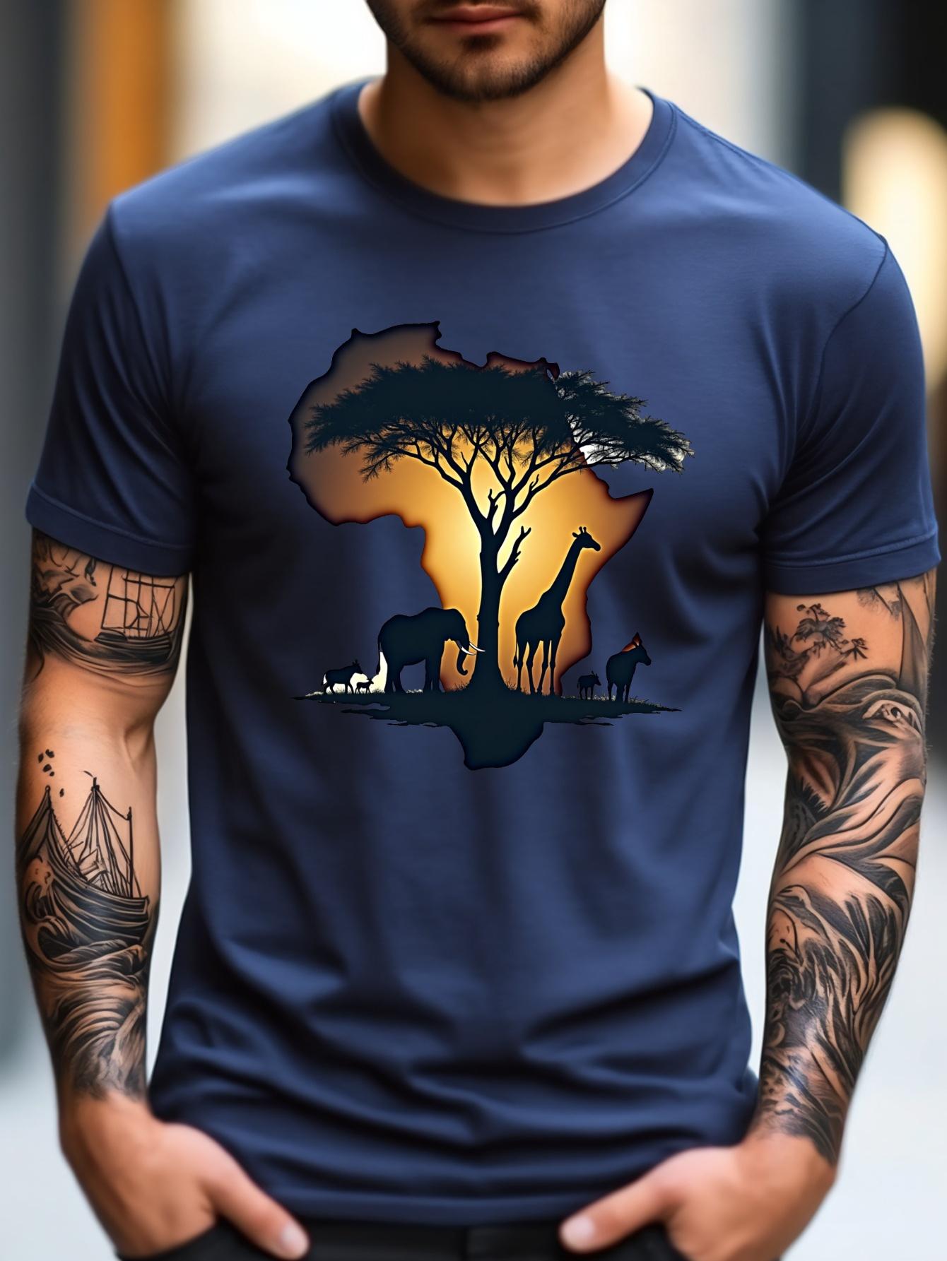 

Casual Sports T-Shirt for Men in Summer S