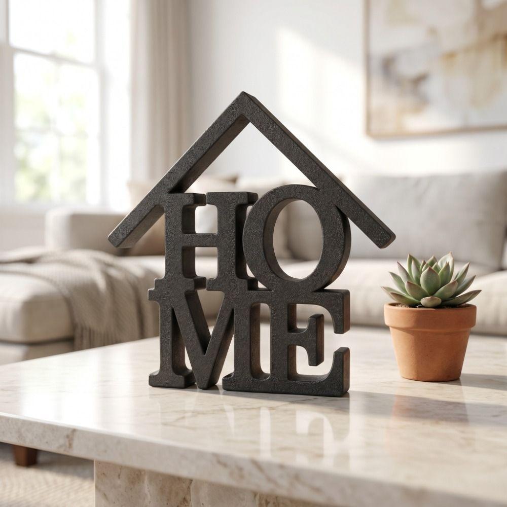 3D Printed Home Ornaments House-Shaped Desktop Decoration Decorative Home Decor Housewarming