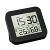 Portable Digital Alarm Clock with Temperature Humidity Reading Multifunctional Desk Clock for Home Heavy Sleeper Alarms