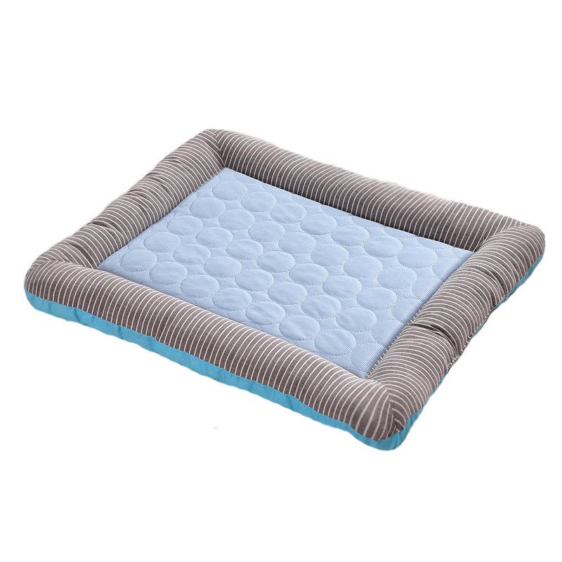 

Sumer Pet Cooling Pad for Small and Medium Dogs & Cats - Ice Silk Sleeping Mat Small