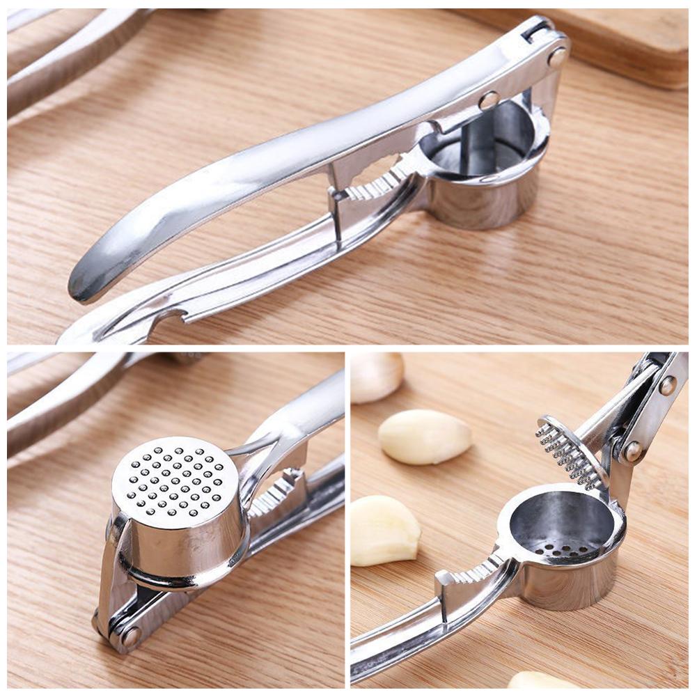 Multi-Function Garlic Press Nut Husking Crusher Mincer Handheld Squeezer Manual Press Grinding Tool Ginger Crusher Kitchen Accessories Utensils