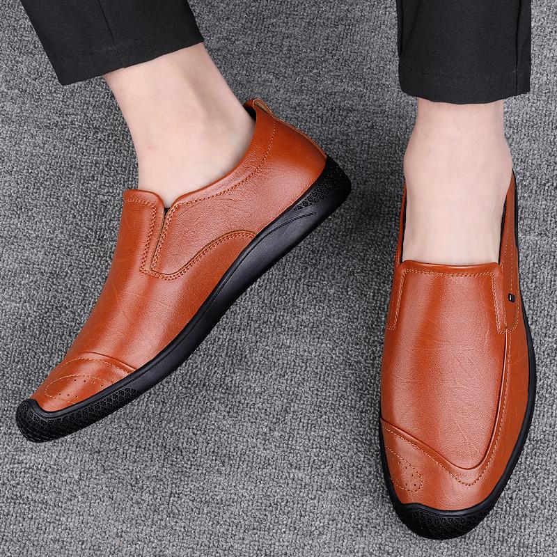 Мужская обувь из натуральной кожи — фото 5