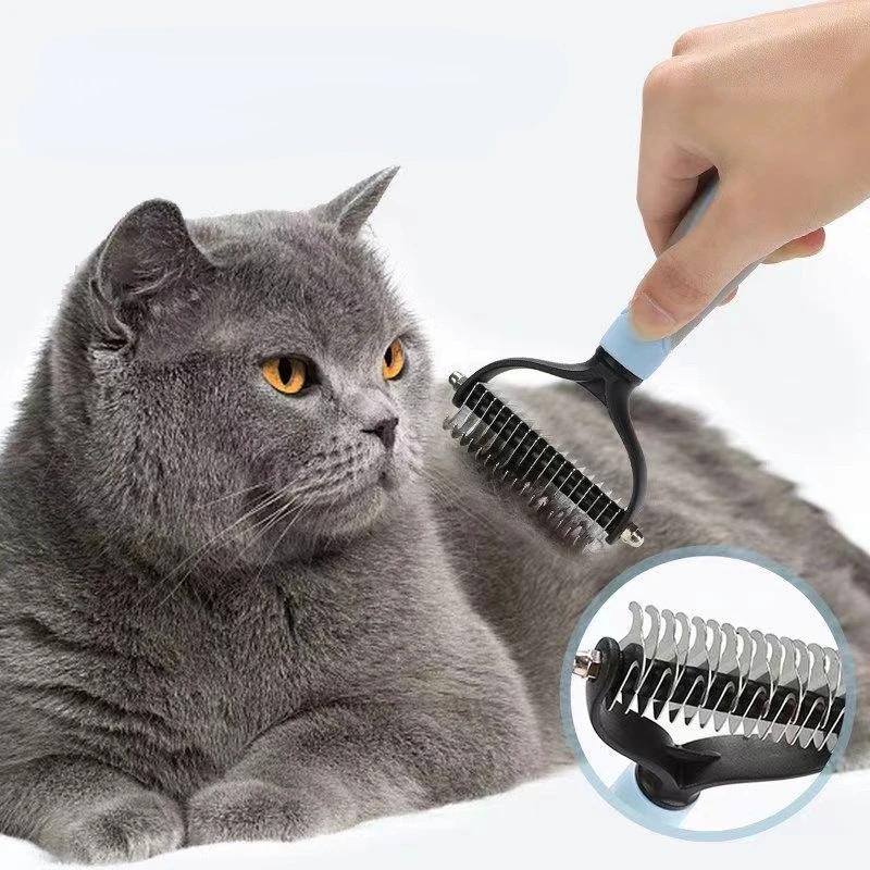 Combs Dog Hair Remover Cat Brush Grooming Tools Pet Detachable Clipper Attachment Pet Trimmer Combs Supply Furmins for Cat Dog