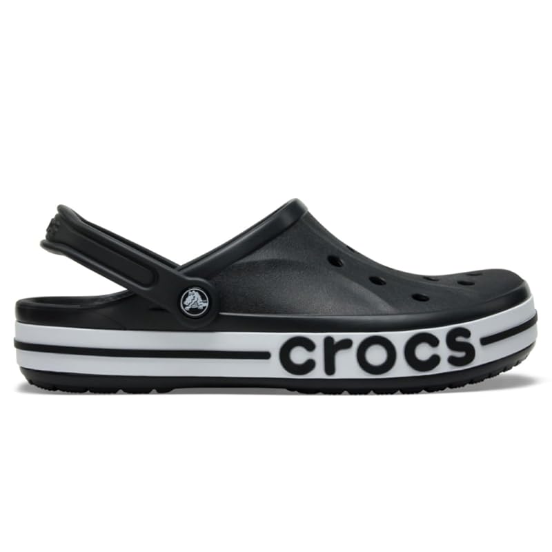 [Crocs] Bayaband Clog Sandals, Black, Size 27.0 Cm