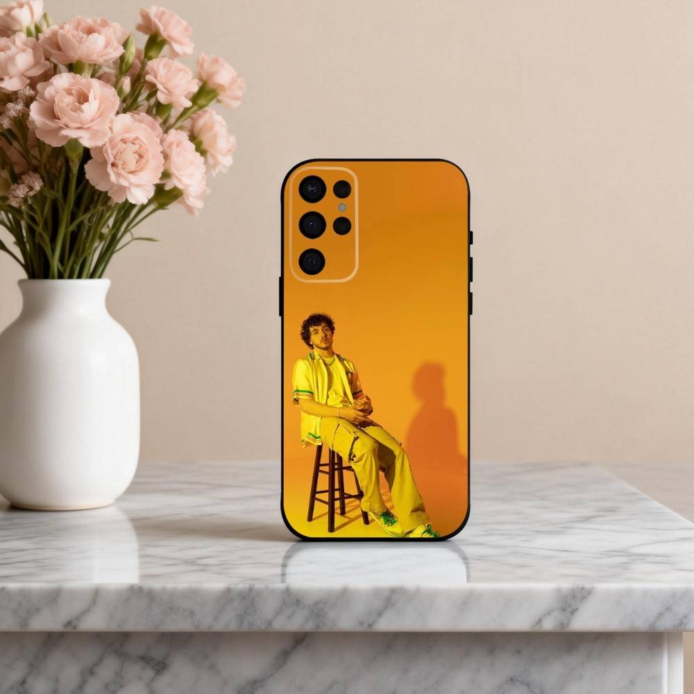 SINGER J-Jack H-Harlow-W Phone Case For Samsung S25,24,23,22,30,21,10,9,Ultra,Plus,Lite,FE,4,5 G Soft Black Case