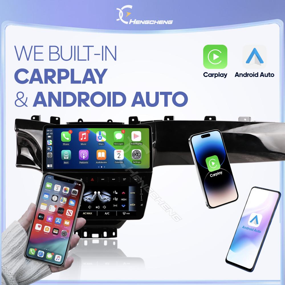 12.3inch Car Multimedia Video Player For Maserati GT GC GranTurismo 2007-2015 GPS Navigation Android 13 Radio stereo Carplay 4G