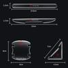 BQFJ7 Car Door Handle Bowl Scratch Protective Invisible Transparent Stickers For Mercedes Benz B/C/E/S Class A Class C200L GLC GLE CLA